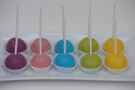 Rainbow Cake Pops